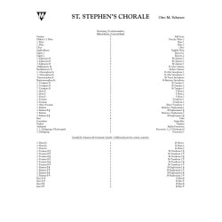 St. Stephen's Chorale : Sankt Stefans-Choral